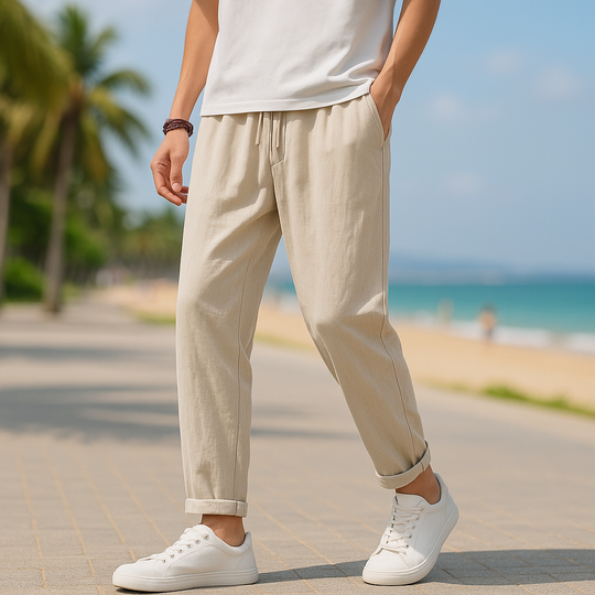 DVTL | Devin Cotton Linen Pants